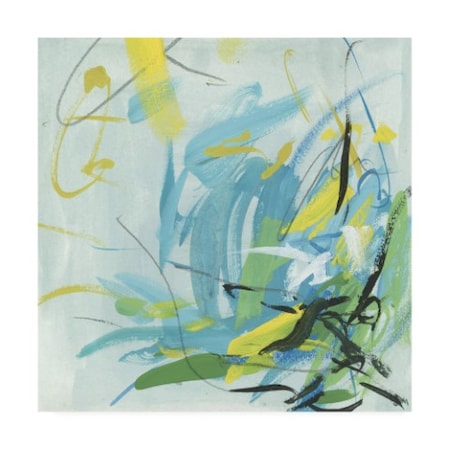 Melissa Wang 'Summer Symphony IV' Canvas Art,24x24